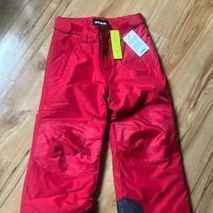TSLA Youth Winter Cargo Snow Pants, Waterproof Insulated Ski Pants, Windproof